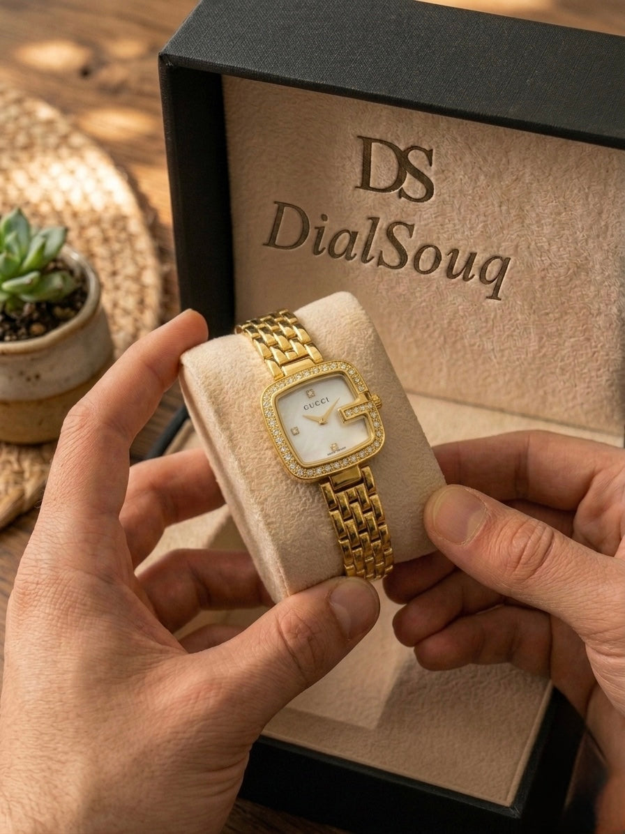 Elegant Gold tone watch