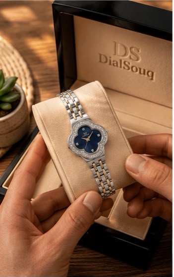 Luxury Women's Clover Watch silver